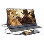 Denver PMO-15604 Moniteur Portable 15,6 pouces Full HD IPS Gris