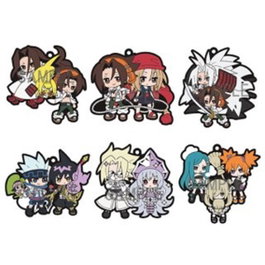 Megahouse Pack de 6 Porte-clés Shaman King Rubber Mascot Collection