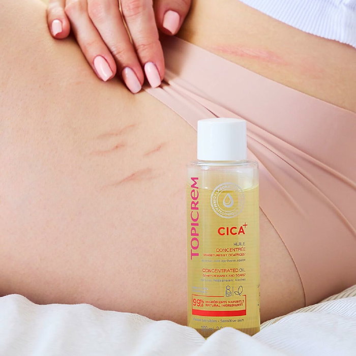 Topicrem CICA Huile cicatrices et vergetures 100 ml
