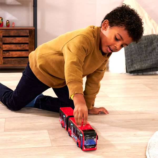 Smoby Citty Bus Autobus Volvo Jouet 40 cm pour Enfants à partir de 18 Mois