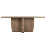 Home ESPRIT Table de Salle à Manger en bois de teck 220 x 110 x 78 cm