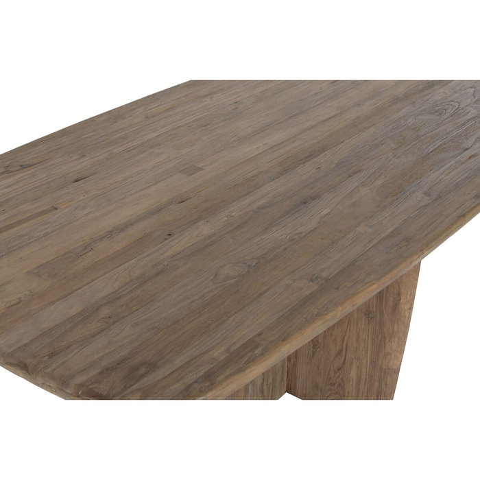 Home ESPRIT Table de Salle à Manger en bois de teck 220 x 110 x 78 cm