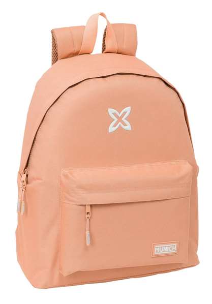 Safta Munich Basicos Sac à dos Peach 33 x 42 x 15 cm - 3 ans et plus