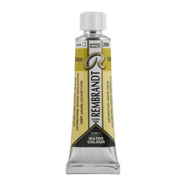 Rembrandt Aquarelle Azometino Verde Amarillo 296 en tube 10 ml