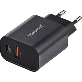 Intenso W30AC Chargeur mural 30W USB-A et USB-C PD 3.0 QC 4.0 PPS Noir 15W