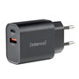 Intenso W30AC Chargeur Mural Noir USB-A et USB-C