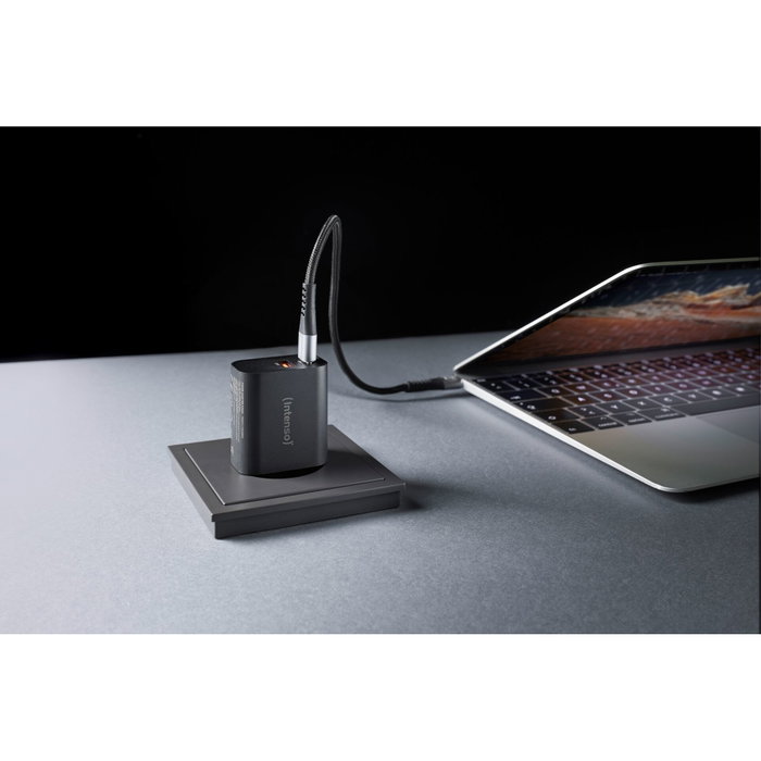 Intenso W30AC Chargeur Mural Noir USB-A et USB-C Intenso W30AC Chargeur Mural Noir USB-A et USB-C