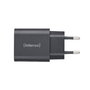 Intenso W30AC Chargeur Mural Noir USB-A et USB-C