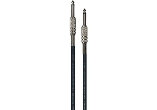 Yellowcab Lot de 2 câbles Jack Mono Mâle à Jack Mono Mâle - 1 mètre Yellowcab Lot de 2 câbles Jack Mono Mâle à Jack Mono Mâle - 1 mètre