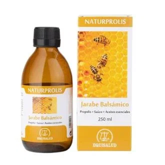 EQUISALUD Naturprolis Sirop Balsamique 250 ml - Propolis, Sureau, Vitamine C, Huiles Essentielles EQUISALUD Naturprolis Sirop Balsamique 250 ml - Propolis, Sureau, Vitamine C, Huiles Essentielles