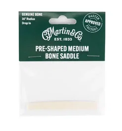 MARTIN Sillet de chevalet en os préformé Medium pour guitare
