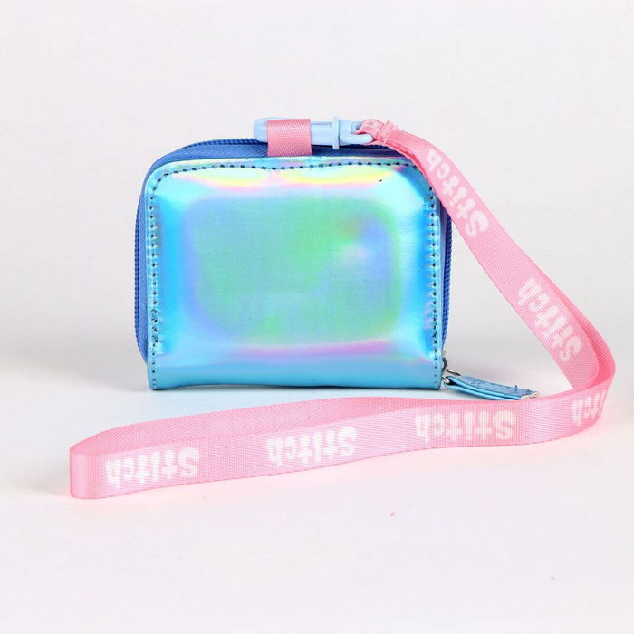 Portefeuille Stitch Bleu