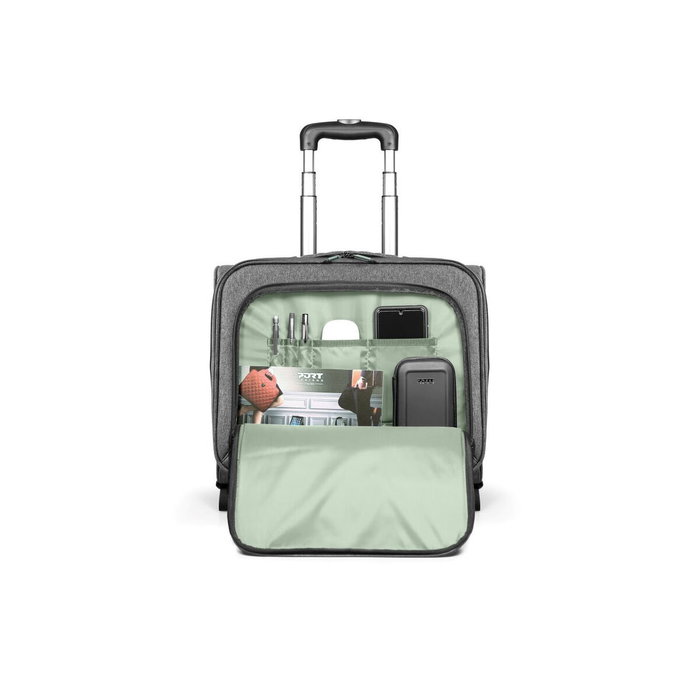 Port Designs Trolley Yosemite Eco Gris 25L pour ordinateur 16 pouces Port Designs Trolley Yosemite Eco Gris 25L pour ordinateur 16 pouces
