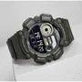 Casio WS-1500H - Montre mixte digitale à quartz - Cadran vert - Chronographe, alarmes, compte à rebours, indicateur lunaire - Étanche 10 bars (10 ans autonomie)