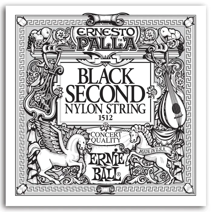 ERNIEBALL 2Nd Ernieball Corde Nylon Black pour Guitare ERNIEBALL 2Nd Ernieball Corde Nylon Black pour Guitare