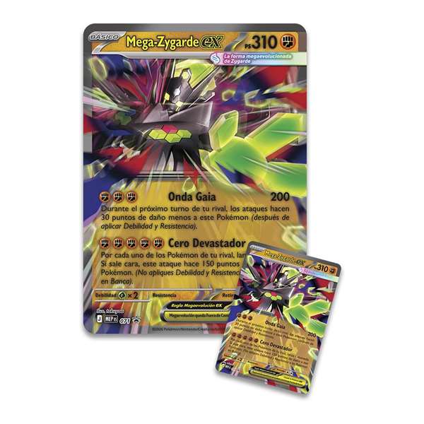 POKEMON JUEGO DE CARTAS Blister Premium Ex Mega-Zygarde ex Espagnol