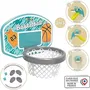 Smoby - Panier de Basket 3 en 1 pour Toboggan XL et Super Mégagliss - Accessoire de Jeu Enfant - Dès 3 ans - 42.3 x 54 x 54.6 cm - Bleu