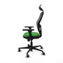 Piqueras y Crespo Chaise de Bureau avec Appui-tête Jorquera 3D036G1 Vert