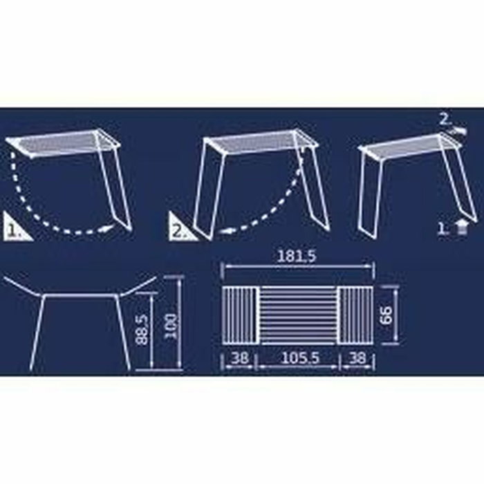 Leifheit Classic 180 Solid Étendoir à linge blanc