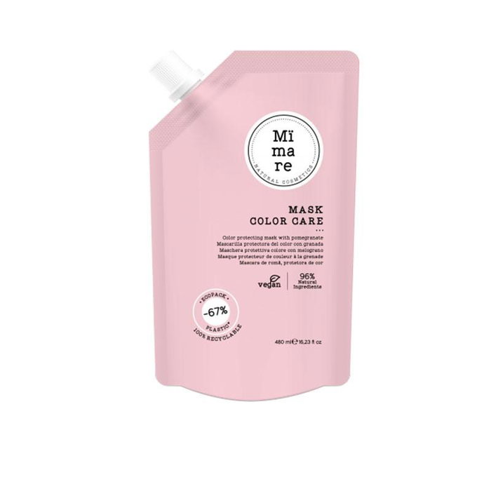 Mimare Masque Color Care 480 ml - Protection et Hydratation pour Cheveux Colorés - Contient Extrait de Grenade et Eau de Coco Mimare Masque Color Care 480 ml - Protection et Hydratation pour Cheveux Colorés - Contient Extrait de Grenade et Eau de Coco