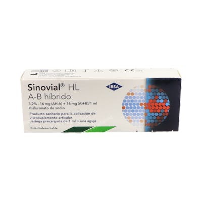 IBSA SINOVIAL HL 3,2 X 16 MG 1 ML IBSA SINOVIAL HL 3,2 X 16 MG 1 ML