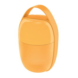 Sakura Adachi Boîte Repas Fraîcheur (Lunch Box) Fiambrera en Résine avec Compartiments - SA03 Y FOOD, Jaune