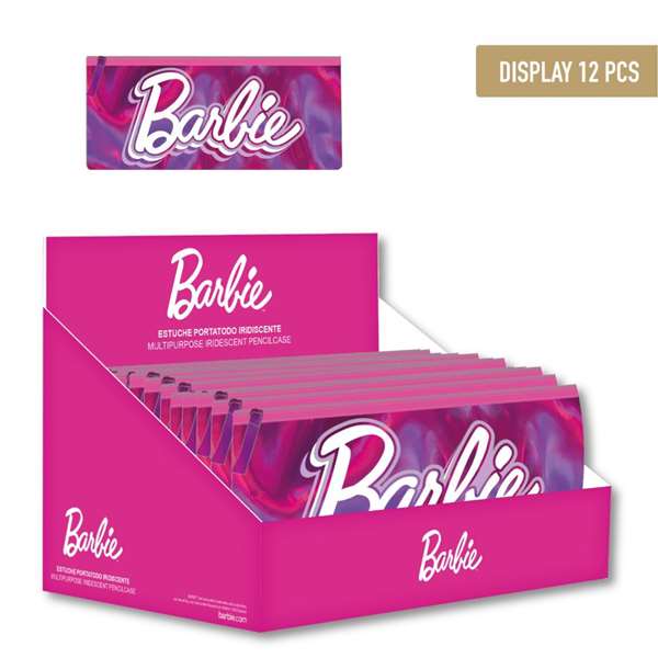 Barbie - Étui porte-tout 22.5 x 11.5 x 1.5 cm - Fuchsia - À partir de 3 ans - Cerdà Barbie - Étui porte-tout 22.5 x 11.5 x 1.5 cm - Fuchsia - À partir de 3 ans - Cerdà