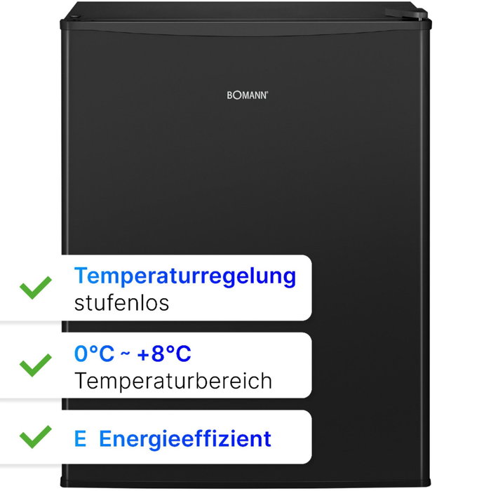 Bomann KB 7347 Réfrigérateur de table noir