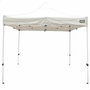 Tonnelle Aktive 300 x 300 x 220 cm Blanc Pliable Hauteur réglable