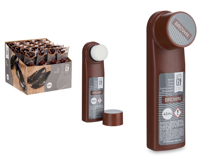 Arte Regal Betun Marron 45 ml - Cirage Chaussures 6,5 x 19,5 x 4 cm (Set de 48) Arte Regal Betun Marron 45 ml - Cirage Chaussures 6,5 x 19,5 x 4 cm (Set de 48)