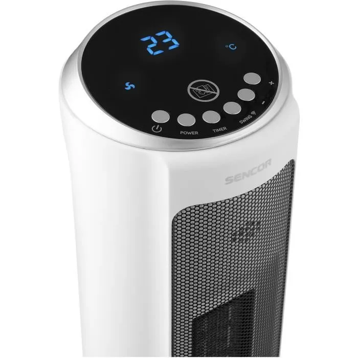 Sencor SFH 8994WH Radiateur tour en céramique Blanc 2000 W