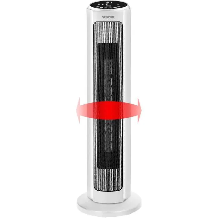 Sencor SFH 8994WH Radiateur tour en céramique Blanc 2000 W