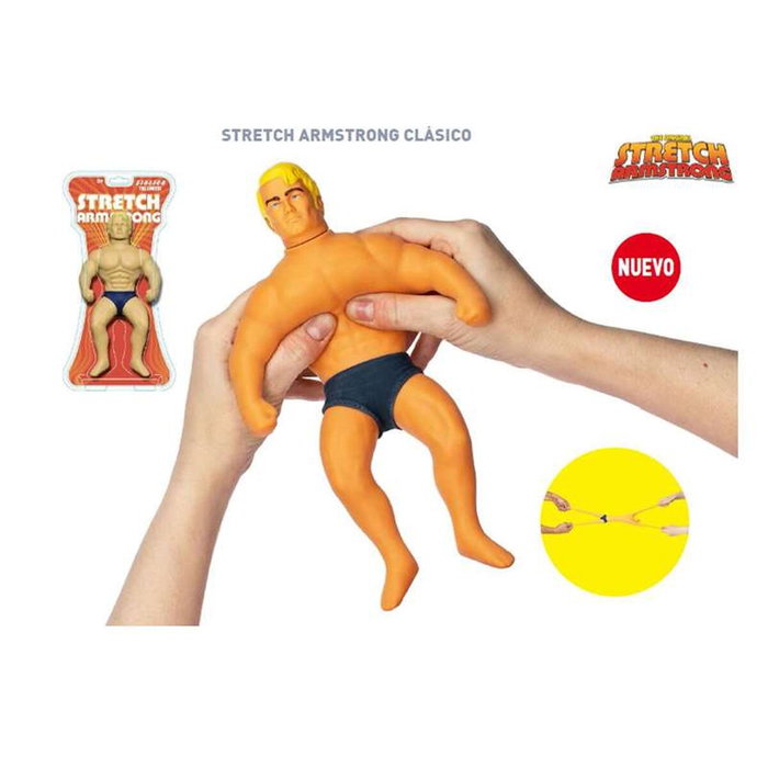 Bandai Stretch Armstrong Classique - Figurine d'action extensible 25 cm