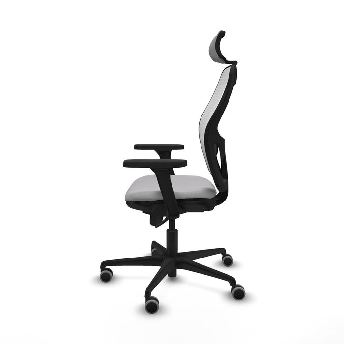 Piqueras y Crespo Chaise de Bureau avec Appui-tête Jorquera 3D036G2 Gris clair Piqueras y Crespo Chaise de Bureau avec Appui-tête Jorquera 3D036G2 Gris clair