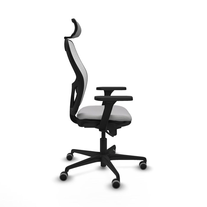 Piqueras y Crespo Chaise de Bureau avec Appui-tête Jorquera 3D036G2 Gris clair Piqueras y Crespo Chaise de Bureau avec Appui-tête Jorquera 3D036G2 Gris clair