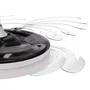 Ventilateur Plafonnier avec Lumière LED, 6 Vitesses, Télécommande, Moteur DC, 59W 6980lm 3000-4000-6000K, Fonction Été/Hiver, 107 cm, Blanc