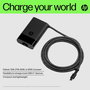 HP Chargeur secteur USB-C 65 W pour ordinateur portable, tablette et téléphone - Compact et universel avec câble