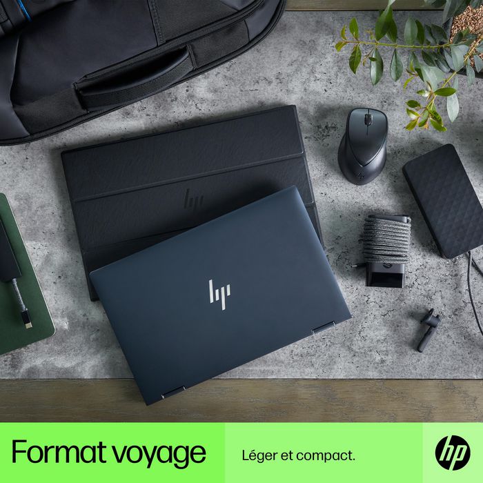 HP Chargeur secteur USB-C 65 W pour ordinateur portable, tablette et téléphone - Compact et universel avec câble