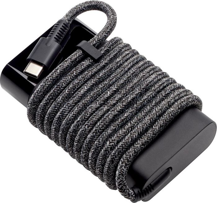 HP Chargeur secteur USB-C 65 W pour ordinateur portable, tablette et téléphone - Compact et universel avec câble