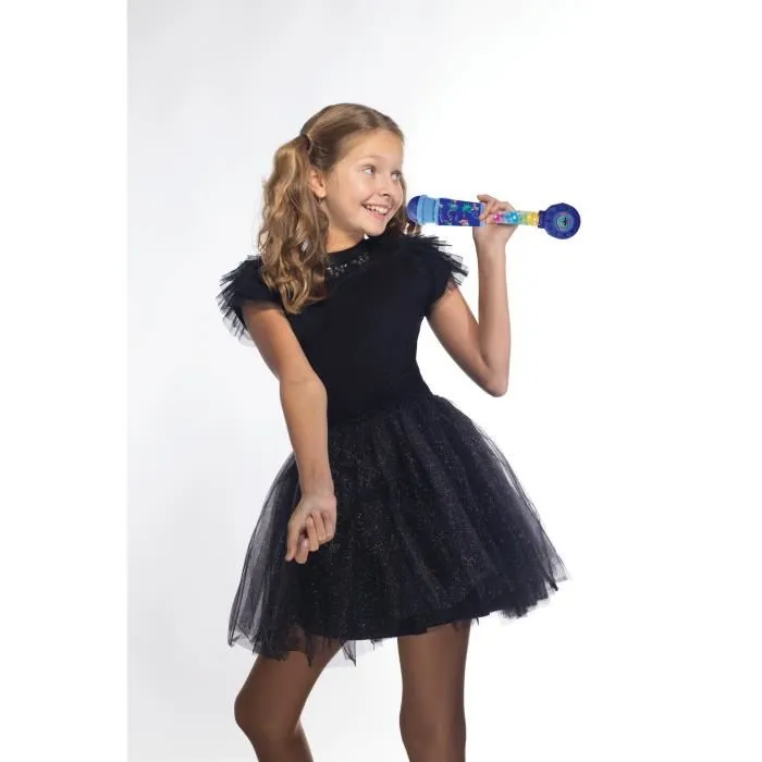 Lexibook Microphone Stitch Lumineux pour Enfants avec Effets Sonores et Lumineux, Mélodies, Haut-parleur Intégré et Entrée Auxiliaire Lexibook Microphone Stitch Lumineux pour Enfants avec Effets Sonores et Lumineux, Mélodies, Haut-parleur Intégré et Entrée Auxiliaire