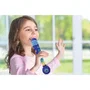 Lexibook Microphone Stitch Lumineux pour Enfants avec Effets Sonores et Lumineux, Mélodies, Haut-parleur Intégré et Entrée Auxiliaire