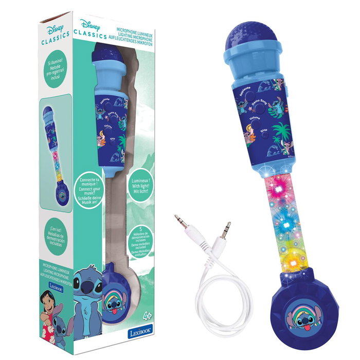 Lexibook Microphone Lumineux Stitch Disney Lexibook Microphone Lumineux Stitch Disney