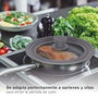 Vassary Couvercle universel en silicone pour casseroles et poêles 24 - 26 - 28 cm