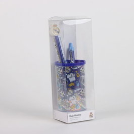 CERDÁ Porte-crayons en papier Real Madrid - 23 x 7 x 7 cm - 167 g