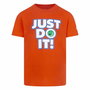 T-shirt à manches courtes enfant Nike Smiley Just do it Ss Orange