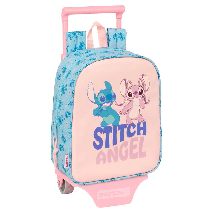 Cartable Lilo & Stitch Ohana Bleu 22 x 27 x 10 cm Cartable Lilo & Stitch Ohana Bleu 22 x 27 x 10 cm