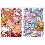 Educa - Puzzle 2 x 48 pièces Hello Kitty 20510 pour enfants +3 ans - Coffret malette de rangement (puzzle assemblé 28x20 cm)