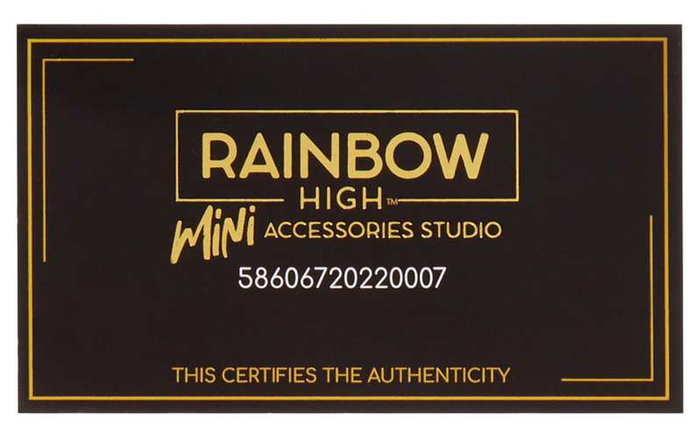 MGA Bolsos de Moda Rainbow High avec accessoires - Ensemble assorti de sacs à main de poupée MGA Bolsos de Moda Rainbow High avec accessoires - Ensemble assorti de sacs à main de poupée