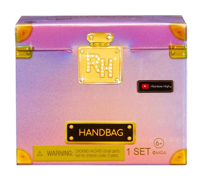 MGA Bolsos de Moda Rainbow High avec accessoires - Ensemble assorti de sacs à main de poupée MGA Bolsos de Moda Rainbow High avec accessoires - Ensemble assorti de sacs à main de poupée