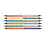 Crayons de couleur Milan Bicolore 6 Unités